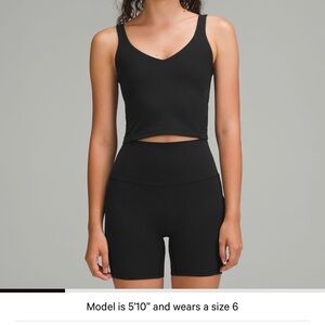 Lululemon Align Tank Size 6 Black